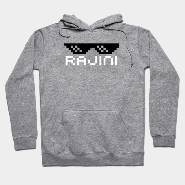 Rajini 8bit Hoodie by Printnation